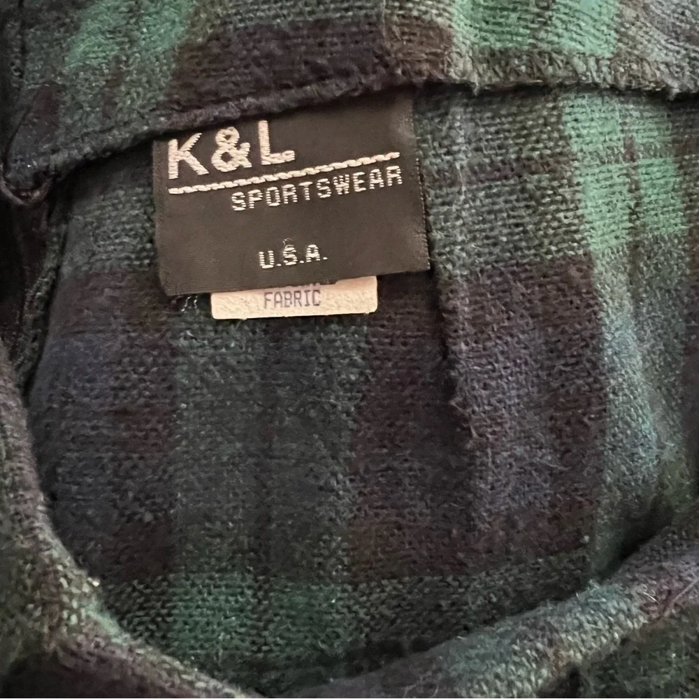 Vintage Academia plaid wool blend mini skirt.